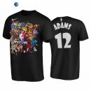 T-Shirt NBA Oklahoma City Thunder Steven Adams New Season Mascot Power Negro 2020