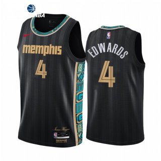 Camisetas NBA de Memphis Grizzlies Carsen Edwards Nike Negro Ciudad 2021