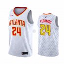 Camisetas NBA de Bruno Fernando Atlanta Hawks Blanco Association 2019/20