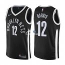 Camisetas NBA de Joe Harris Brooklyn Nets Nike Negro Ciudad 17/18