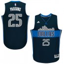 Camisetas NBA de Chandler Parsons Dallas Mavericks Azul Profundo