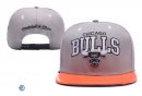 Snapbacks Caps NBA De Chicago Bulls Gris NO.02