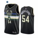 Camisetas NBA de Milwaukee Bucks Sandro Mamukelashvili Nike Negro Statement 2021