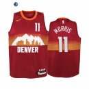 Camiseta NBA Ninos Denve Nuggets Monte Morris Rojo Ciudad 2020-21