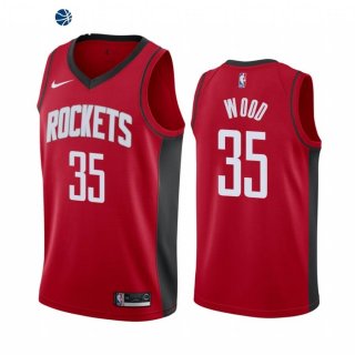 Camiseta NBA de Christian Wood Houston Rockets Rojo Icon 2020-21