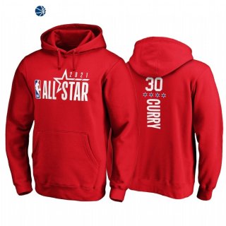 Sudaderas Con Capucha NBA 2021 All Star Stephen Curry Rojo