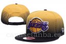 Snapbacks Caps NBA De Los Angeles Lakers Amarillo Negro