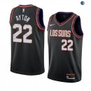 Camisetas NBA de Deandre Ayton Phoenix Suns Nike Negro Ciudad 19/20