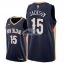 Camisetas NBA de Frank Jackson New Orleans Pelicans Marino Icon 2018