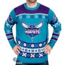 NBA Unisex Ugly Sweater Charlotte Hornets Azul