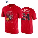 T Shirt NBA Chicago Bulls NO.24 Javonte Green Rojo 2022