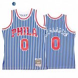 Camisetas NBA Philadelphia Sixers Josh Richardson Azul Hardwood Classics