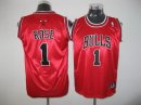 Camisetas NBA Ninos Rojo Chicago Bulls Derrick Rose