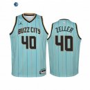 Camiseta NBA Ninos Charlotte Hornets Cody Zeller Verde Ciudad 2020-21