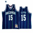 Camisetas NBA Charlotte Hornets NO.15 Cloud J.Cole Azul Throwback 2022-23