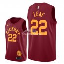 Camisetas NBA de T.J. Leaf Indiana Pacers Nike Retro Granate 18/19