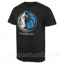 Camisetas NBA Dallas Mavericks Negro-1