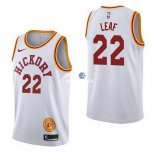 Camisetas NBA de T.J. Leaf Indiana Pacers Retro Blanco 17/18