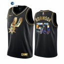 Camisetas NBA de San Antonio Spurs David Robinson Negro Diamante 2021-22