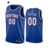 Camisetas NBA New York Knicks Personalizada Azul Statement 2020-21