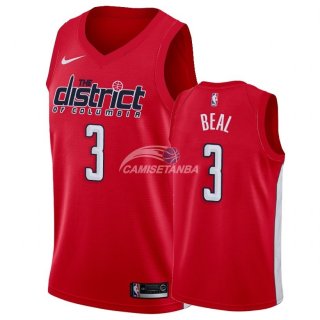 Camisetas NBA Edición ganada Washington Wizards Bradley Beal Rojo 2018/19