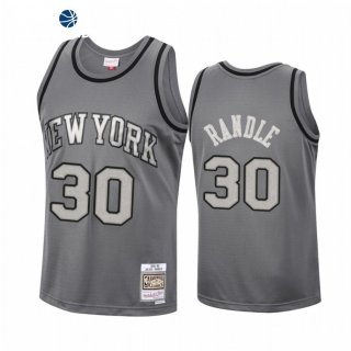 Camisetas NBA New York Knicks Julius Randle Gris Hardwood Classics 2021