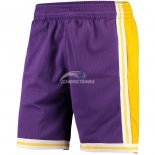 Pantalon NBA de Los Angeles Lakers Púrpura Hardwood Classics