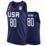 Camisetas Copa Mundial de Baloncesto FIBA 2019 USA Kyle Kuzma Marino