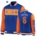Chaqueta NBA New York Knicks Kristaps Porzingis Azul 2020