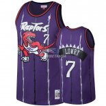 Camisetas NBA Toronto Raptors Kyle Lowry Púrpura Hardwood Classic 1998-99