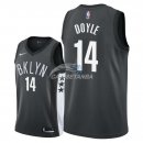 Camisetas NBA de Milton Doyle Brooklyn Nets Negro Statement 2018
