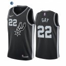 Camisetas NBA Edición ganada San Antonio Spurs Rudy Gay Negro 2020-21
