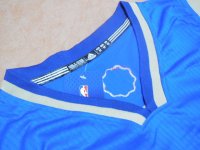 Camisetas NBA Golden State Warriors 2015 Navidad Green Azul