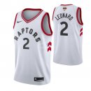 Camisetas NBA Toronto Raptors Kawhi Leonard 2019 Finales Blanco Association