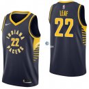 Camisetas NBA de T.J. Leaf Indiana Pacers Marino Icon 17/18