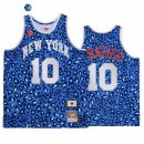 Camisetas NBA New York Knicks Walt Frazier Azul Throwback 2021