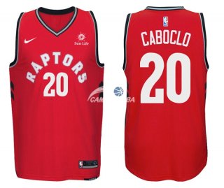 Camisetas NBA de Bruno Caboclo Toronto Raptors Rojo 17/18