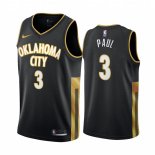 Camisetas NBA De Oklahoma City Thunder Chris Paul Negro Ciudad 2019-20