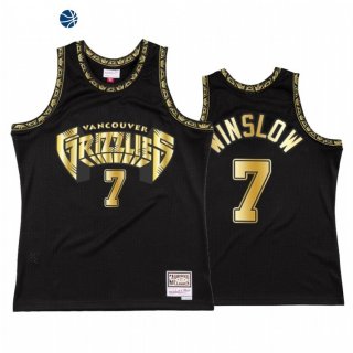 Camisetas NBA Memphis Grizzlies Justise Winslow Negro Throwback 2021