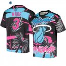 T- Shirt NBA Miami Heat Dwyane Wade Negro