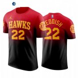 T-Shirt NBA Atlanta Hawks Cam Reddish Rojo Statement 2020-21