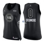 Camisetas NBA Mujer Andre Drummond All Star 2018 Negro
