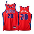 Camisetas NBA de Detroit Pistons Josh Jackson 75th Rojo Ciudad 2021-22