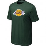 Camisetas NBA Los Angeles Lakers Verde Oscuro