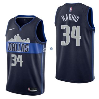 Camisetas NBA de Devin Harris Dallas Mavericks Negro Statement 17/18