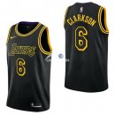 Camisetas NBA de Jordan Clarkson Los Angeles Lakers Nike Negro Ciudad 17/18