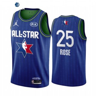 Camisetas NBA de Derrick Rose All Star 2020 Azul