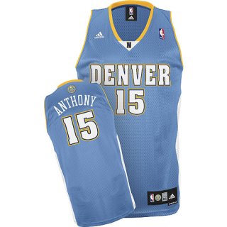 Camisetas NBA de Carmelo Anthony Denvor Nuggets Azul