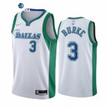 Camisetas NBA de Dallas Mavericks Trey Burke Nike Blanco Ciudad 2021-22