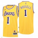 Camisetas NBA de D'Angelo Russell Los Angeles Lakers Retro Azul
